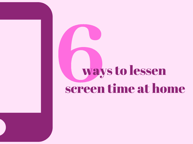 स्क्रीन समय कम करने के लिए घर पर करने के लिए 6 चीजें